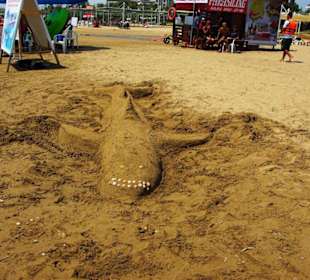 Vom Sunrise Richtung Kumköy-Evrenseki am Strand