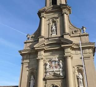 Besuch der Mauritiuskirche von Wiesentheid
