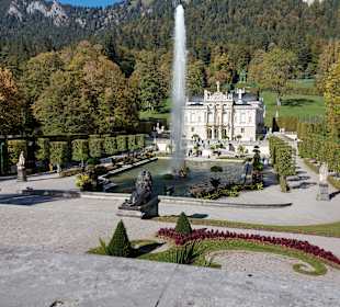 Schlosspark Linderhof Graswang