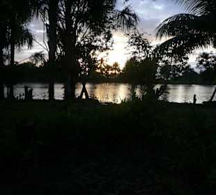 Sonnenaufgang am Orinoco