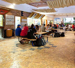 Die Tauchbasis in der Na'ama Bay