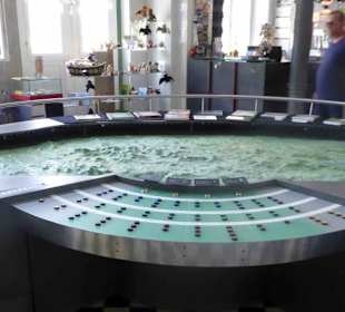 Geländemodell der Bayerwald- u. Böhmerwaldberge