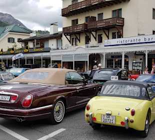 British Classic Car Meeting St. Moritz Bad