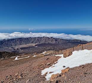 Aussicht vom Vulkan Teide