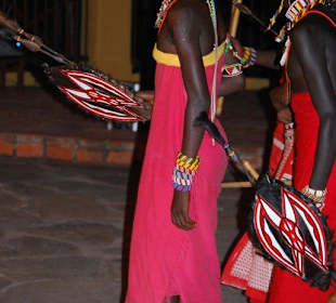 Die Waffen der Samburu-Krieger