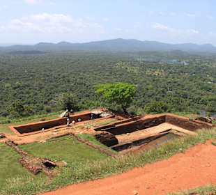 Sigiriya, Ausblick nach 1202 Stufen