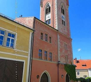 In der malerischen Altstadt von Furth im Wald.