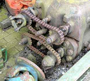 Mechanik des Bohrantriebes