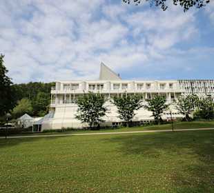 Das Restaurant und Hotel vom Kurpark