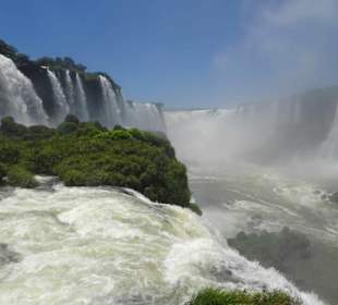 Wasserfälle von Iguazu. Ein Weltwunder