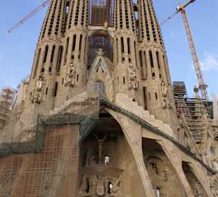 Außenimpression La Sagrada Familia