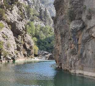 Oymapinar Baraji/ Stausee Green Lake & Green Canyon