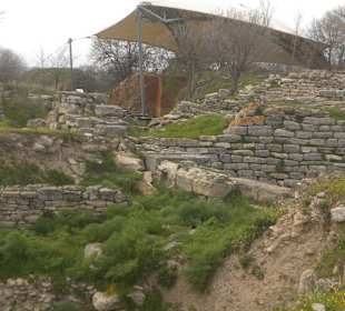 Geschützte älteste Ausgrabungen