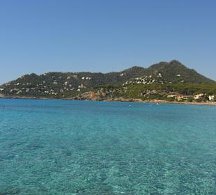 Vom Steg aus Richtung Strand