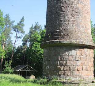 Der 15 Meter hohe Ludwigsturm