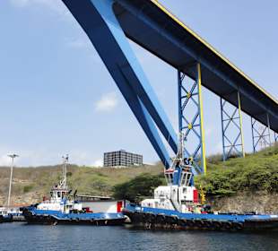 Östliche Zufahrt der Brücke