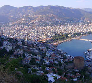 Aussicht von der Burg!