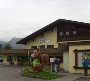 Tannheim, Haltestelle der Bimmelbahn