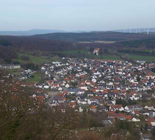 Blick vom Karlsturm auf Bad Driburg