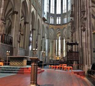 Der Chorbereich des Kölner Dom