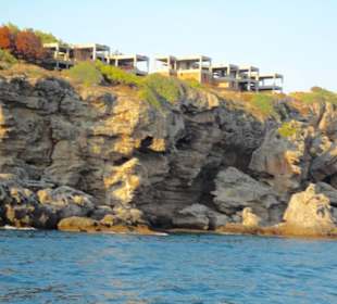 10 Min den Strand nach links gehen