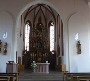 In der Kirche „St. Johannes der Täufer“, Euerdorf