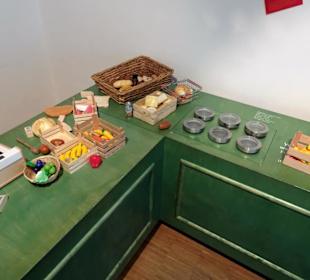 Kaufmannsladen für kleine Besucher