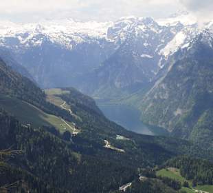 Blcik auf den Königssee vom Kehlstein