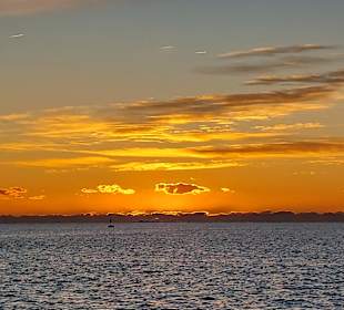 Sonnenuntergang Ria Formosa Bootstour