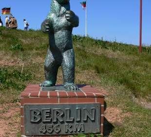 Nach Berlin sind es nur 456 KM