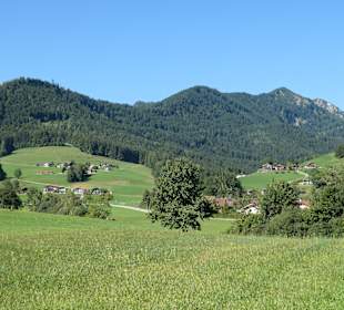 Unterwegs im Wandergebiet Ruhpolding