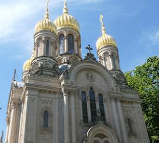Die Russisch-Orthodoxe Kirche auf dem Neroberg