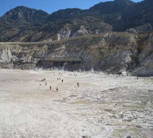 Stefanos-Krater auf der Insel Nisyros