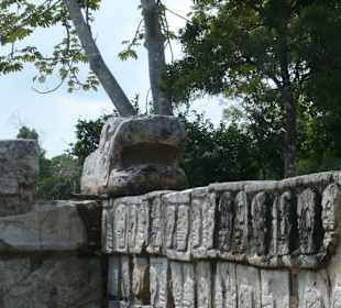 Die Ruinen von Chichen Itza