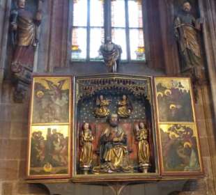 Der Petersaltar in der Sebalduskirche