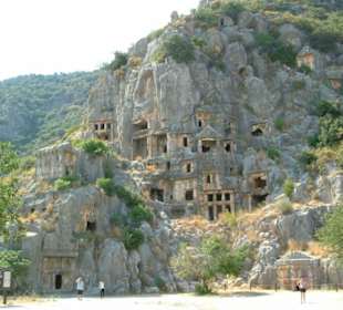 Felsengräber bei Demre/Myra