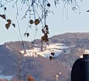 Ausblick auf die berge 