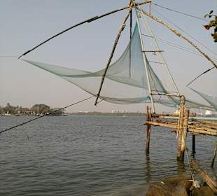 Chinesische Fischernetze