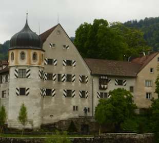 Blick zum Deuringschlössle in der Oberstadt