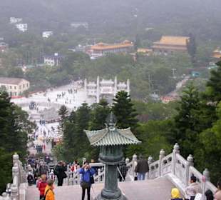 Fernblick unterhalb des Buddhas