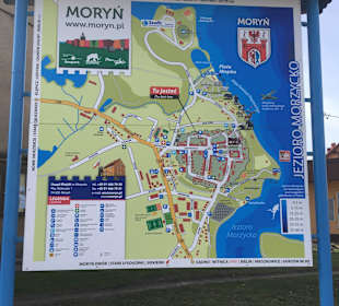 Stadtplan Moryn