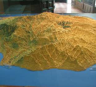 Modell von Gran Canaria