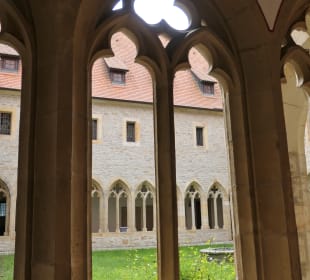 Beim Augustinerkloster und -kirche in Erfurt