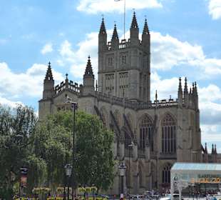 Bath Abbey,  Aussenansicht