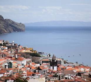 Widok z twierdzy na funchal