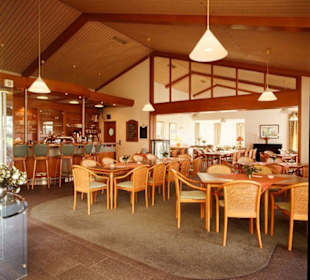 Innenansicht des Vereinshauses