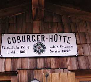 Coburger Hütte über Seebensee