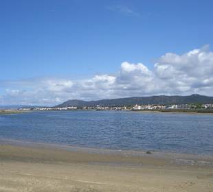 Blick auf Esposende vom anderen Ufer