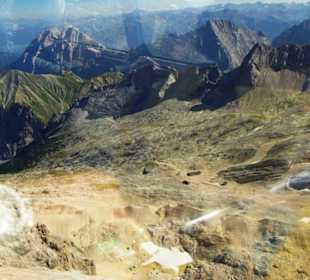 Abfahrtsbilder mit der Seilbahn
