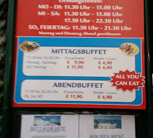 Öffnungszeiten + Preisinfo